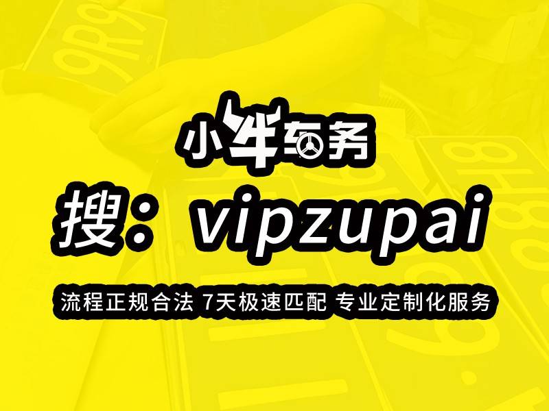 2024年租新能源京牌什么价格(图1)