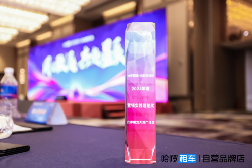 阳江三只猫科技有限公司荣获哈啰租车“2024年营销实践翘楚奖”(图3)