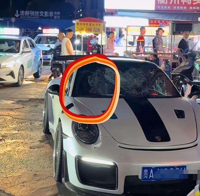 贵阳女子曝抓小三当街怒砸保时捷副驾女人很漂亮女子破防了(图7)