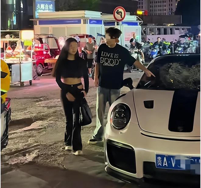 贵阳女子曝抓小三当街怒砸保时捷副驾女人很漂亮女子破防了(图6)
